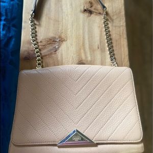 Karl Lagerfeld quilted leather purse . Excellent condition